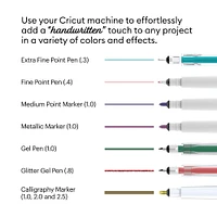 Cricut® Gel Pen Set, Peacock