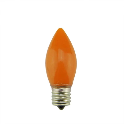 Orange Opaque C9 Replacement Bulbs, 4ct.