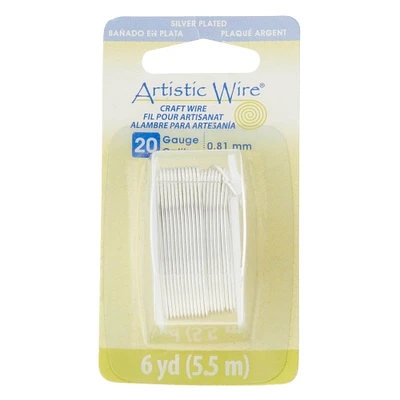 12 Pack: Artistic Wire®, Silver 20 Gauge
