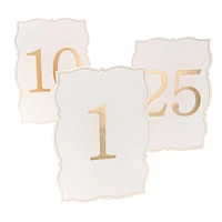 Style Me Pretty Gold Table Numbers, 1-25