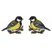 Birds Plastic Canvas Counted Cross Stitch Kit