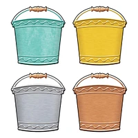 Trend Enterprises® 3" I Heart Metal Buckets, 3 Packs of 36