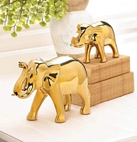 5" Golden Elephant Figure