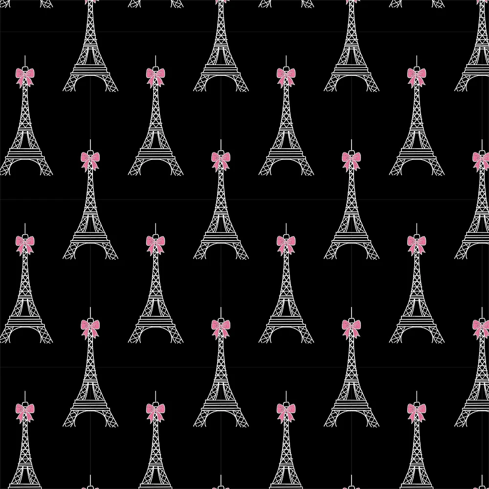 Camelot Fabrics Eiffel Tower Cotton Fabric