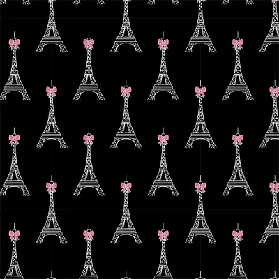 Camelot Fabrics Eiffel Tower Cotton Fabric