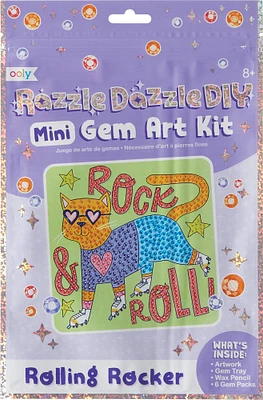 OOLY Razzle Dazzle D.I.Y. Rolling Rocker Mini Gem Art Kit