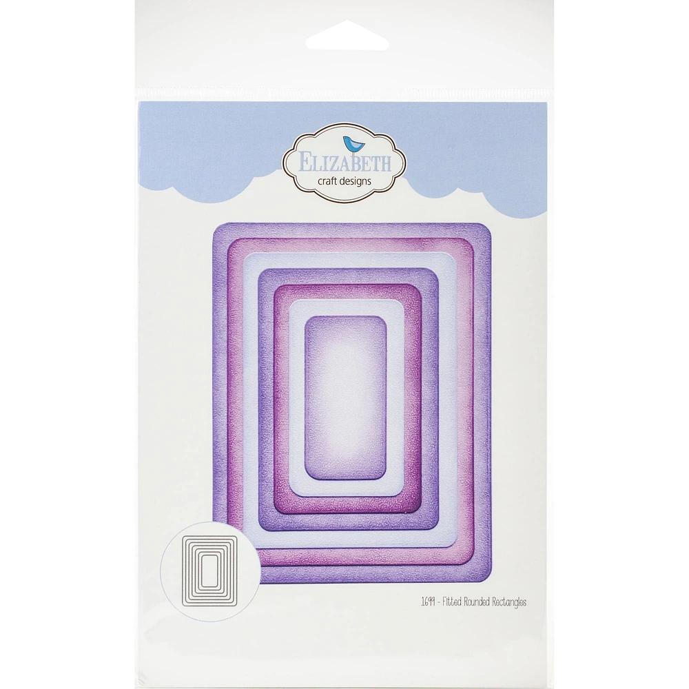 Elizabeth Craft Metal Die-Fitted Rounded Rectangle