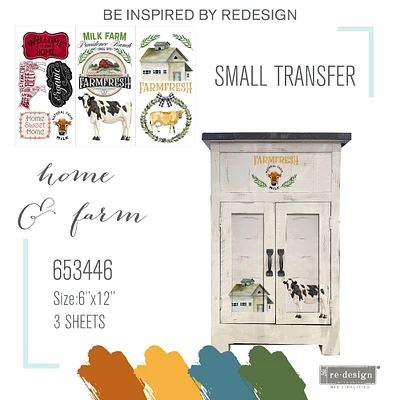 Prima® Re-Design® Home & Farm Décor Transfers