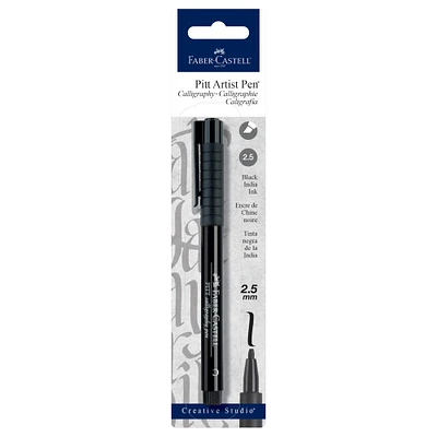 Faber-Castell® PITT 2.5mm Black Calligraphy Pen