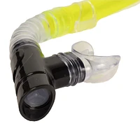 Swim Central Neon Yellow Sea Searcher Thermotech Mask & Snorkel Set