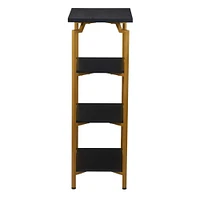 Household Essentials Crown 43" 4-Tier Bookshelf