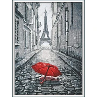 Oven Rain In Paris Cross Stitch Kit