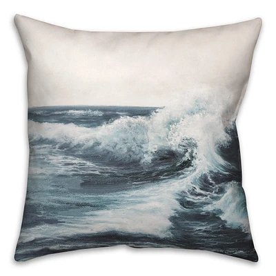 Crashing Waves 18" x 18" Indoor / Outdoor Pillow