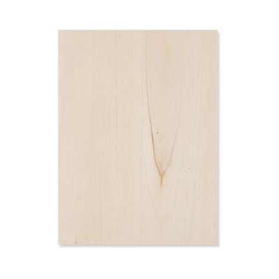 8" Basswood Rectangle Panel by Make Market®