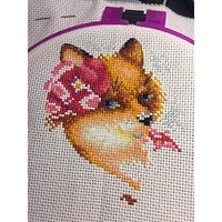 MP Studia Beautiful Fox Cross Stitch Kit