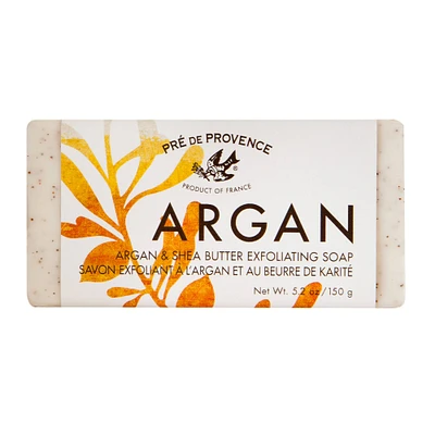 European Soaps Argan & Shea Butter Exfoliating Soap