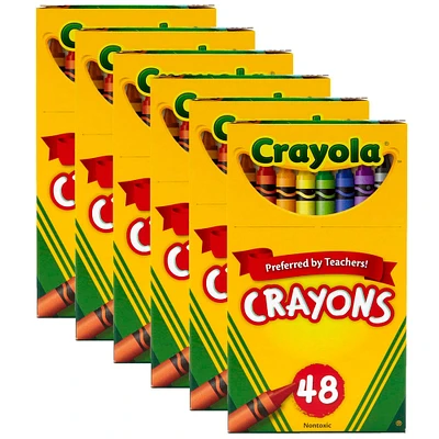 6 Packs: 48 ct. (288) Crayola® Boxed Crayons