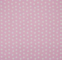 Richloom Pink Polka Dot Cotton Home Décor Fabric