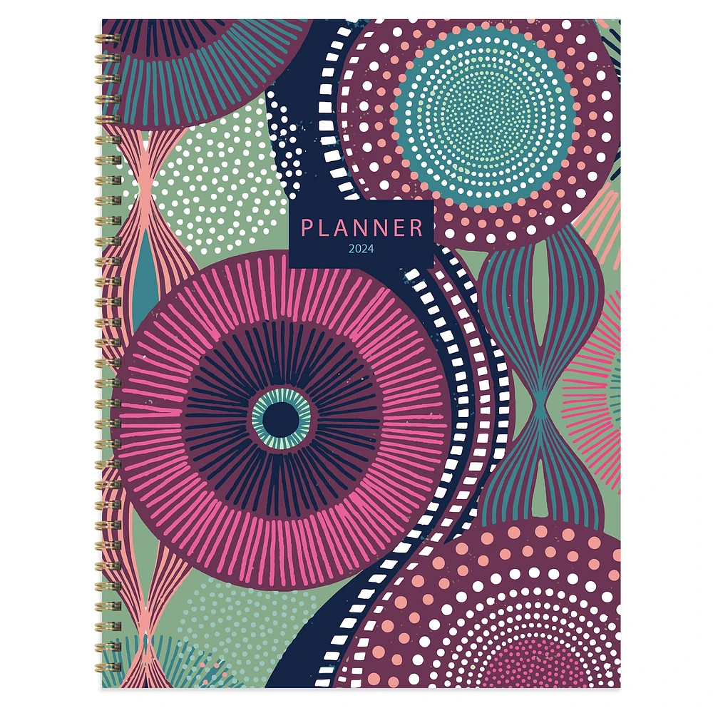 TF Publishing 2024 Bohemian Mood Large Planner