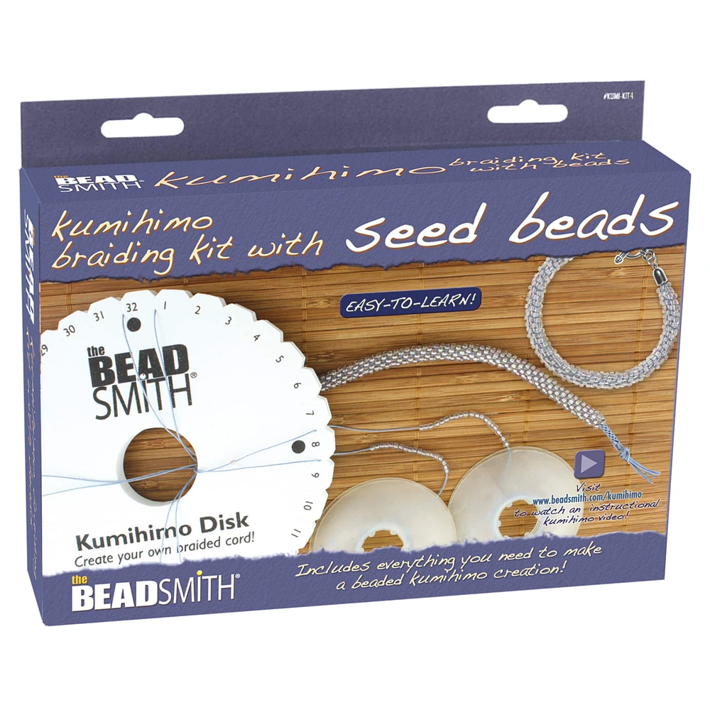 The Beadsmith® Kumihimo with Seed Beads Kit