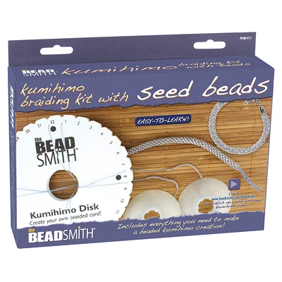 The Beadsmith® Kumihimo with Seed Beads Kit