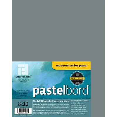 Ampersand™ Pastelbord™ Museum Series Gray Panel