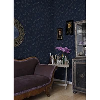 RoomMates Zodiac Dreams Navy Peel & Stick Wallpaper