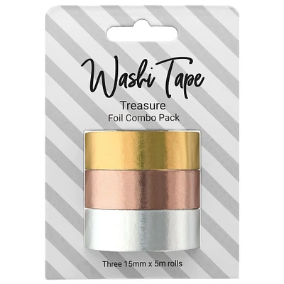 PA Essentials Foil Treasure Washi Tape Set