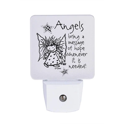 Marci Art Angels Bring A Message Night Light