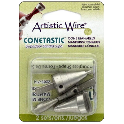 Artistic Wire® Conetastic™ Hourglass Mandrels Set