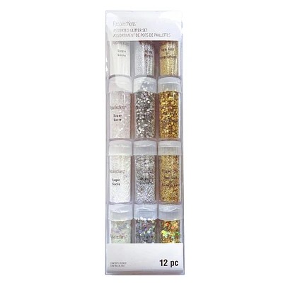 6 Packs: 12 ct. (72 total) Metallic Glitter Pack by Recollections™