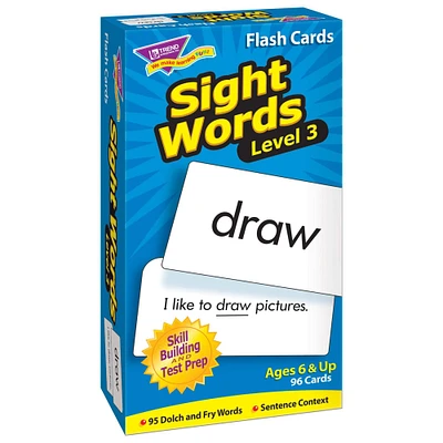 Trend Enterprises® Sight Words Level 3 Skill Drill Flash Cards