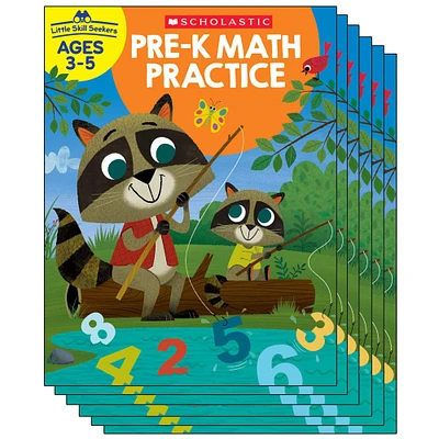 Scholastic Little Skill Seekers: Pre-K Math Practice, 6ct.