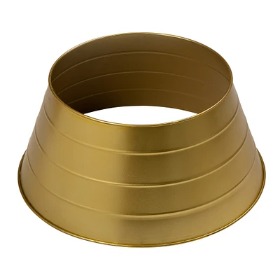 Glitzhome® 22" Gold Metal Tree Collar