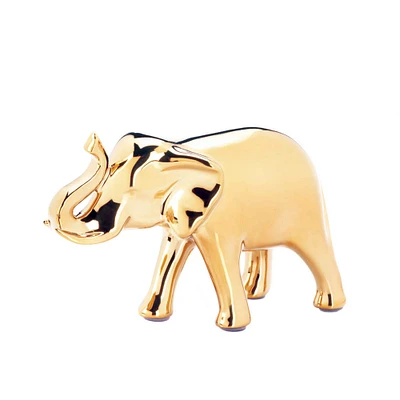 5" Golden Elephant Figure
