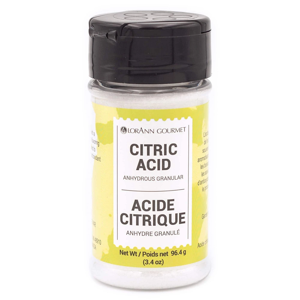 12 Pack: LorAnn Citric Acid, 3.4oz.