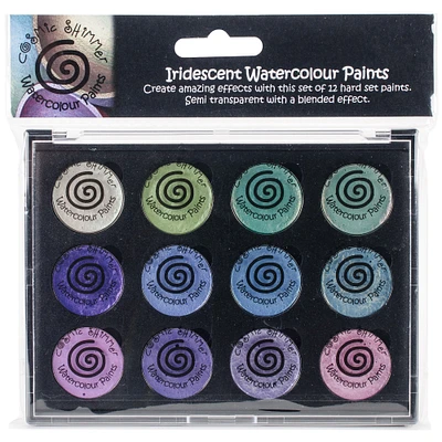 Creative Expressions Cosmic Shimmer Summer Garden Iridescent Watercolor Palette Set
