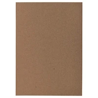 JAM Paper A7 Brown Kraft Blank Foldover Cards