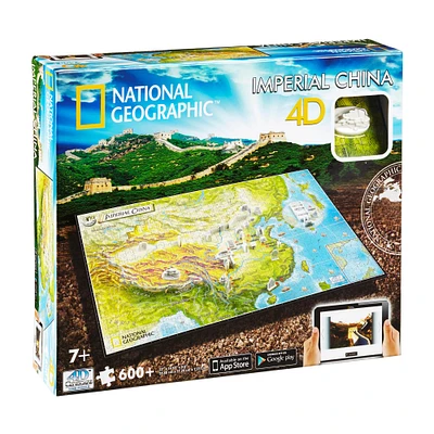 4D™ Cityscape National Geographic™ Imperial China 600 Piece Time Puzzle