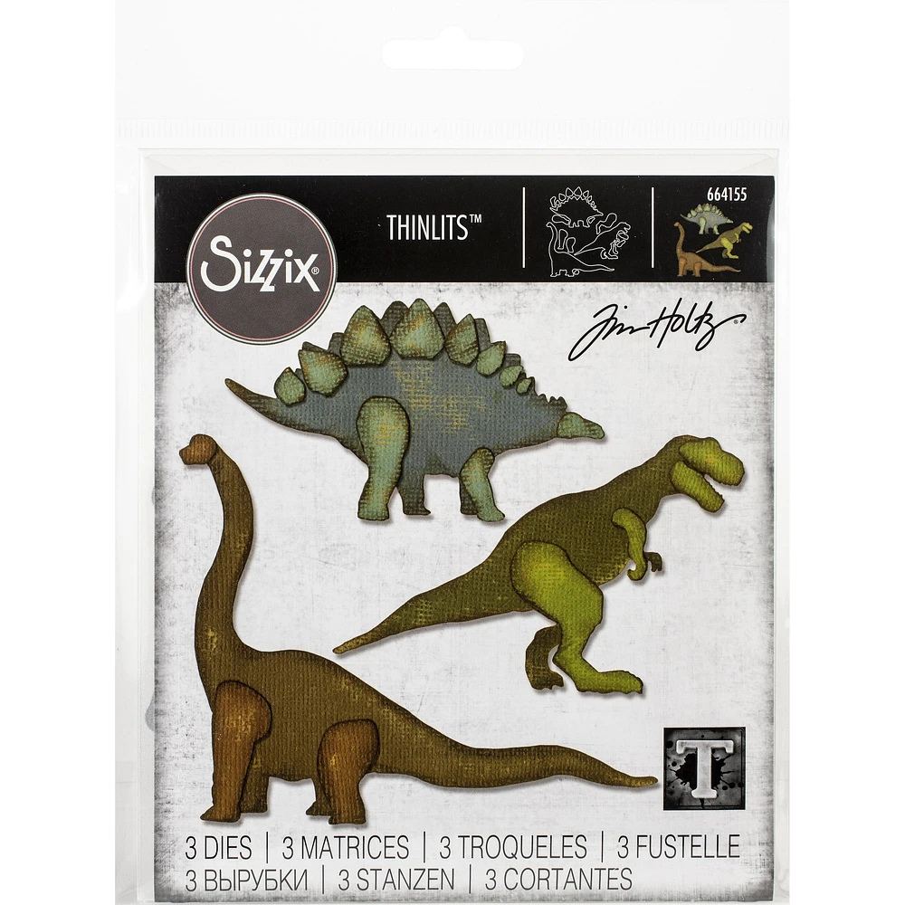 Sizzix® Thinlits™ Prehistoric Die Set By Tim Holtz