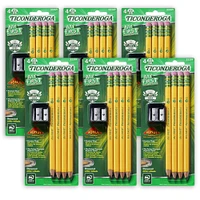 Ticonderoga® My First No.2 Sharpened Pencils, 6 Packs of 4