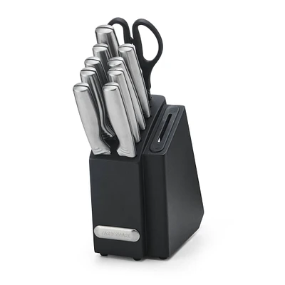 Farberware Edgekeeper® 11-Piece Stainless Steel Knife Block Set