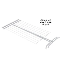 Honey Can Do Metal X-Frame Collapsible Clothes Drying Rack