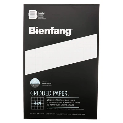 Bienfang® 4 x 4 Gridded Paper™ Pad