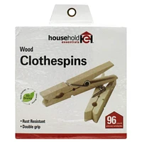 Household Essentials® Birch Clothespins, 96ct.