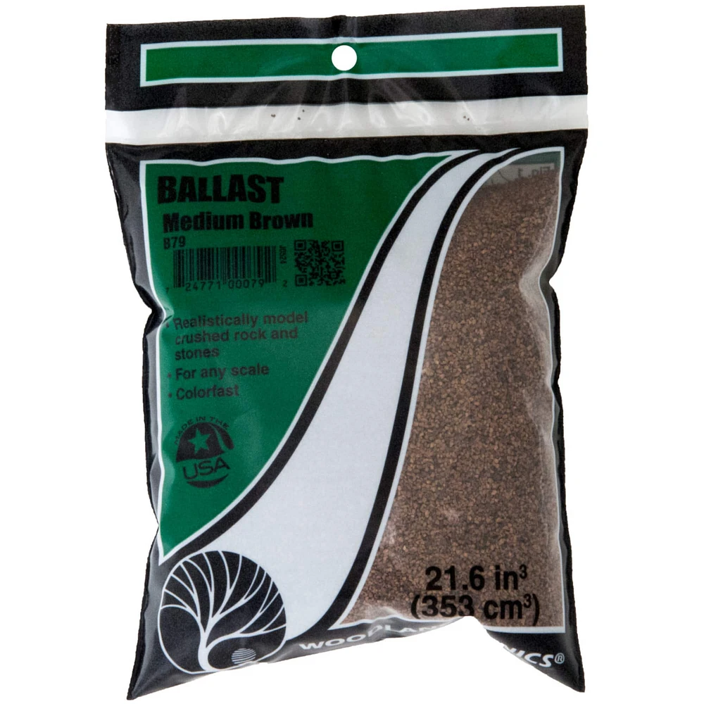 Woodland Scenics® Medium Brown Ballast & Coal Ground Cover