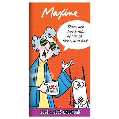 2024-2025 Maxine Monthly Pocket Planner