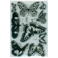 Stampendous® Perfectly Clear Butterflies Stamps