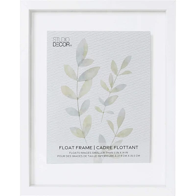 White Float Frame by Studio Décor