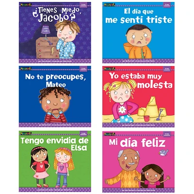 Newmark Learning MySELF Readers: I Have Feelings, Spanish Small Book Set, 6ct.